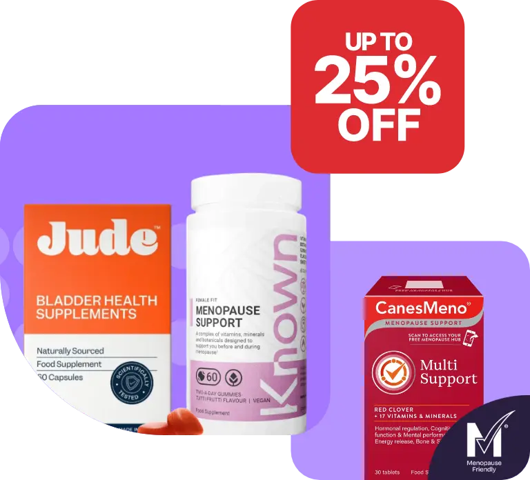 Live your best menopause, look for the MTick.